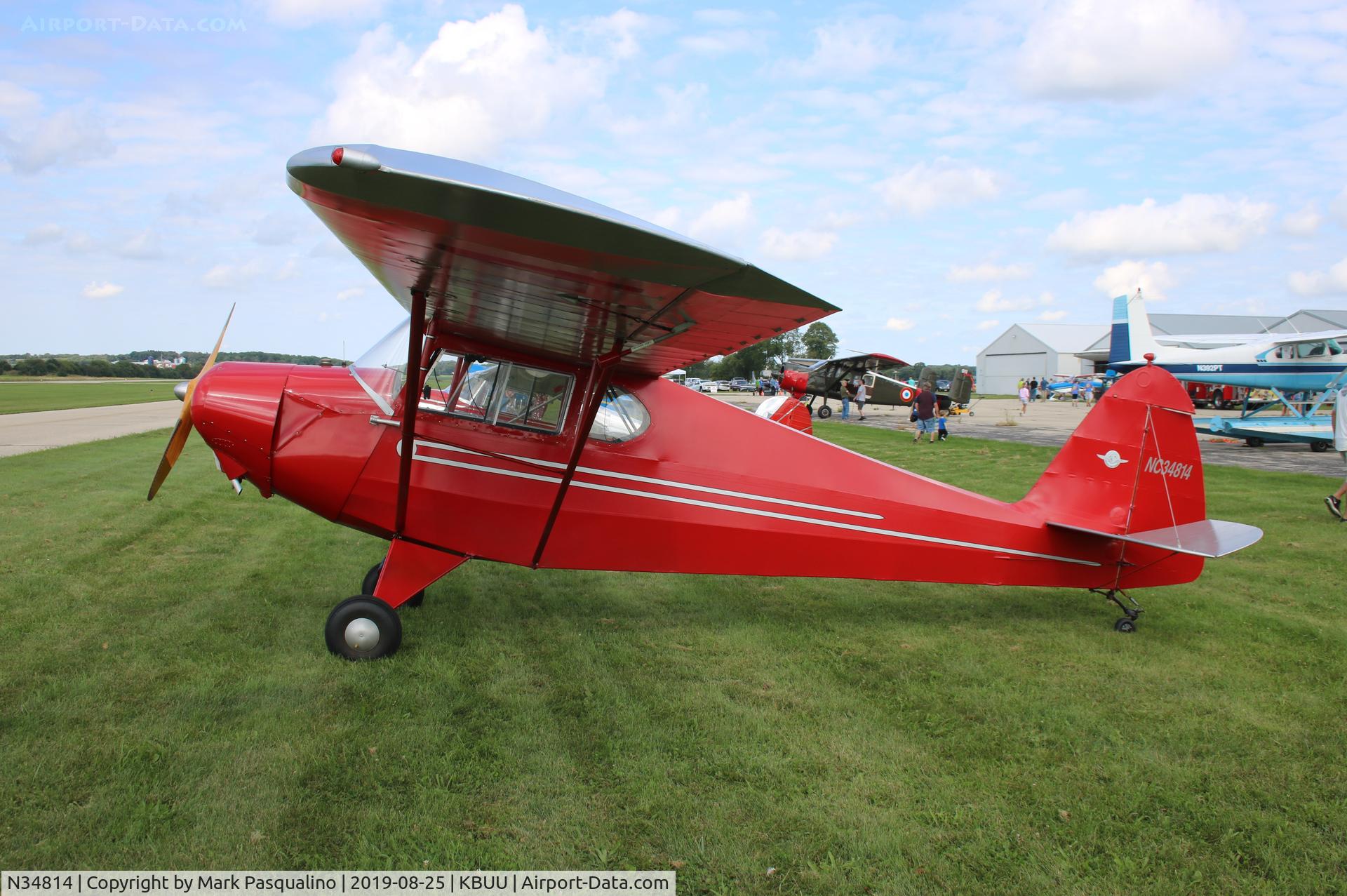 N34814, 1941 Porterfield CP-65 C/N 916, Porterfield CP-65