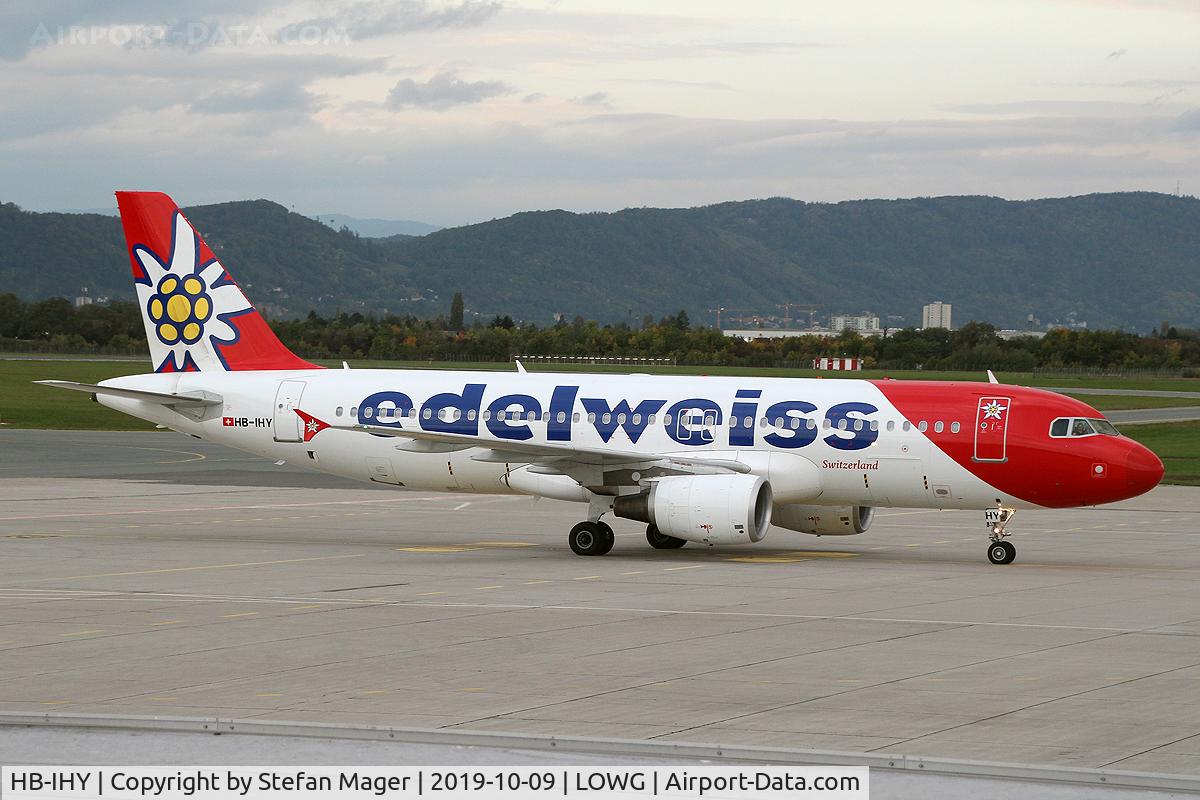 HB-IHY, 1998 Airbus A320-214 C/N 947, Edelweiss A320-200 @GRZ (for Swiss CS300)