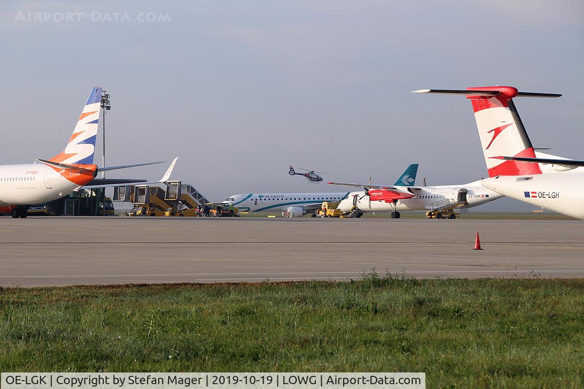 OE-LGK, 2009 De Havilland Canada DHC-8-402Q Dash 8 C/N 4280, Austrian Dash 8-400 @GRZ