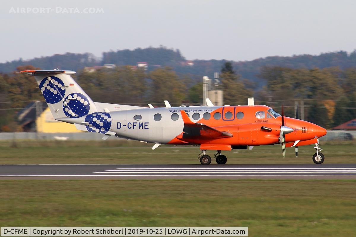 D-CFME, 2009 Hawker Beechcraft 350 King Air (B300) C/N FL-627, D-CFME @ LOWG