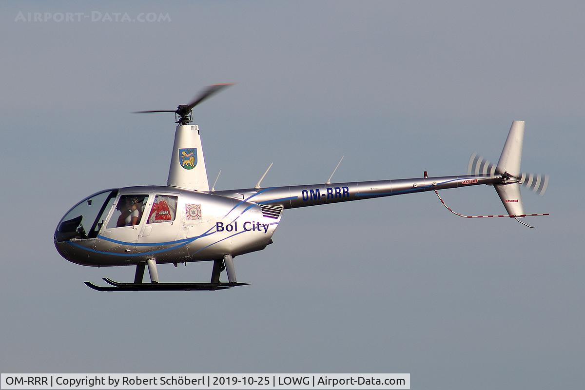 OM-RRR, 2006 Robinson R44 Raven II C/N 11606, OM-RRR @ LOWG 2019