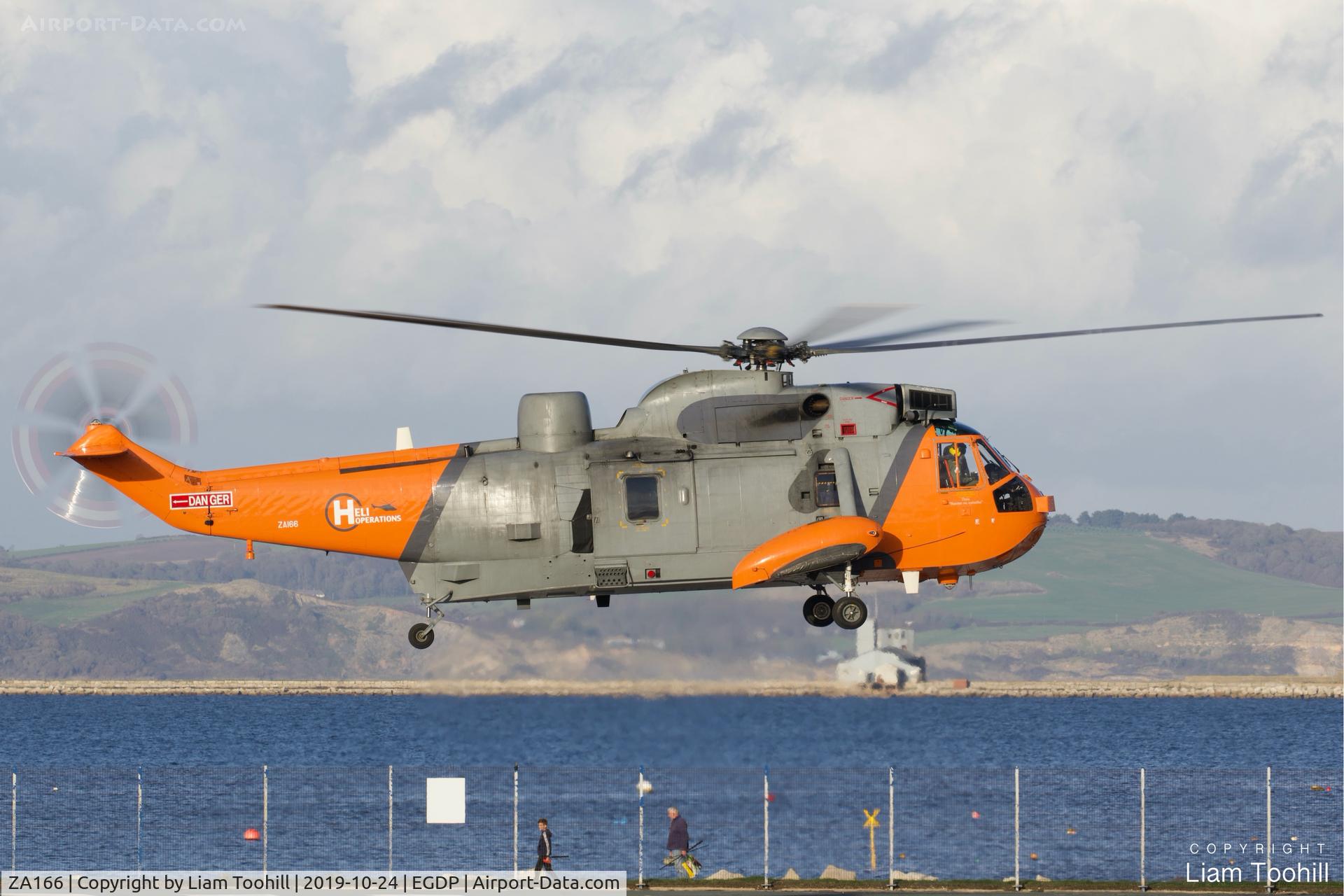 ZA166, 1982 Westland Sea King HU.5 C/N WA899, ZA166 at HeliOperations Portland