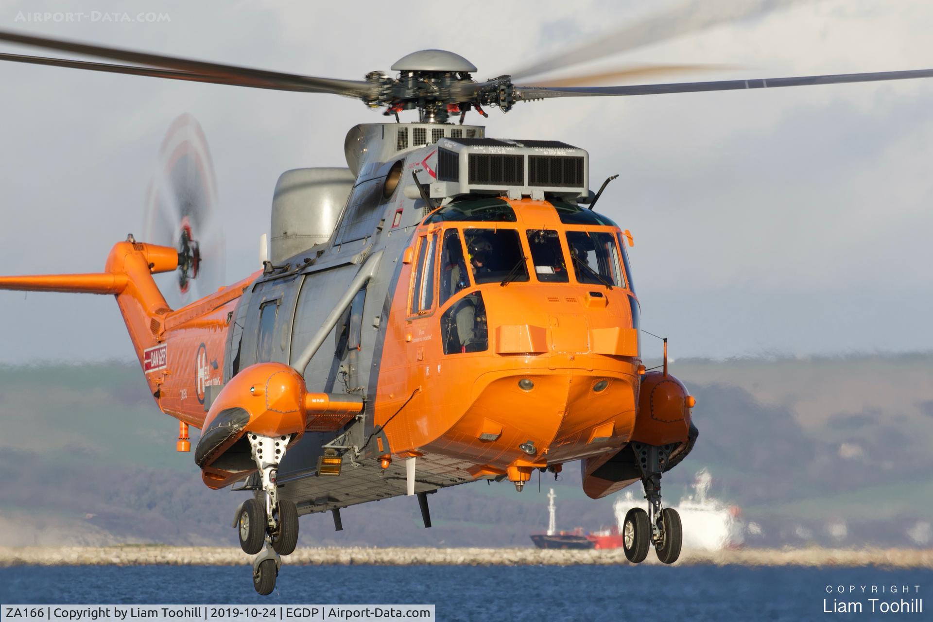 ZA166, 1982 Westland Sea King HU.5 C/N WA899, ZA166 at HeliOperations Portland