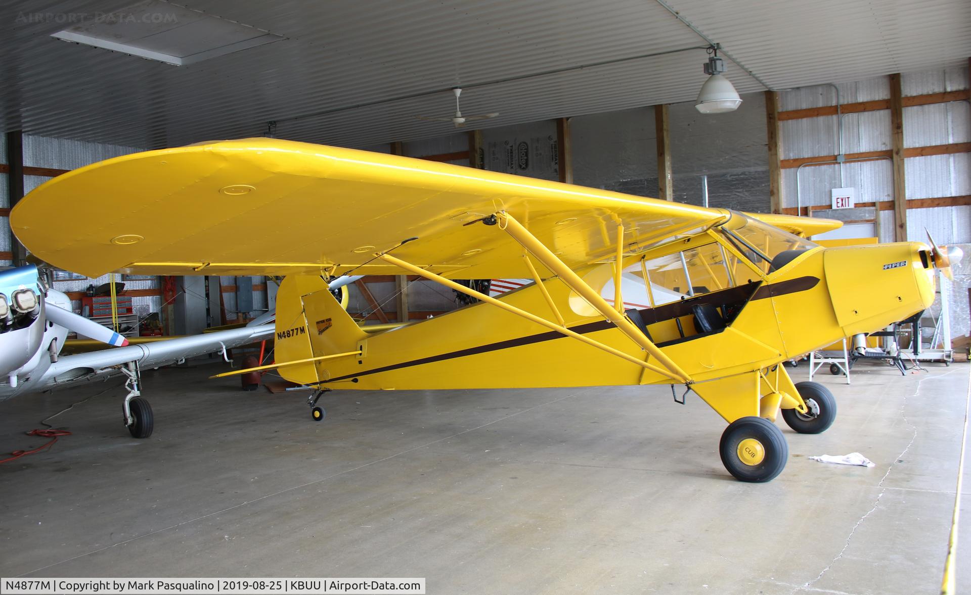 N4877M, 1947 Piper PA-11 Cub Special C/N 11-405, Piper PA-11