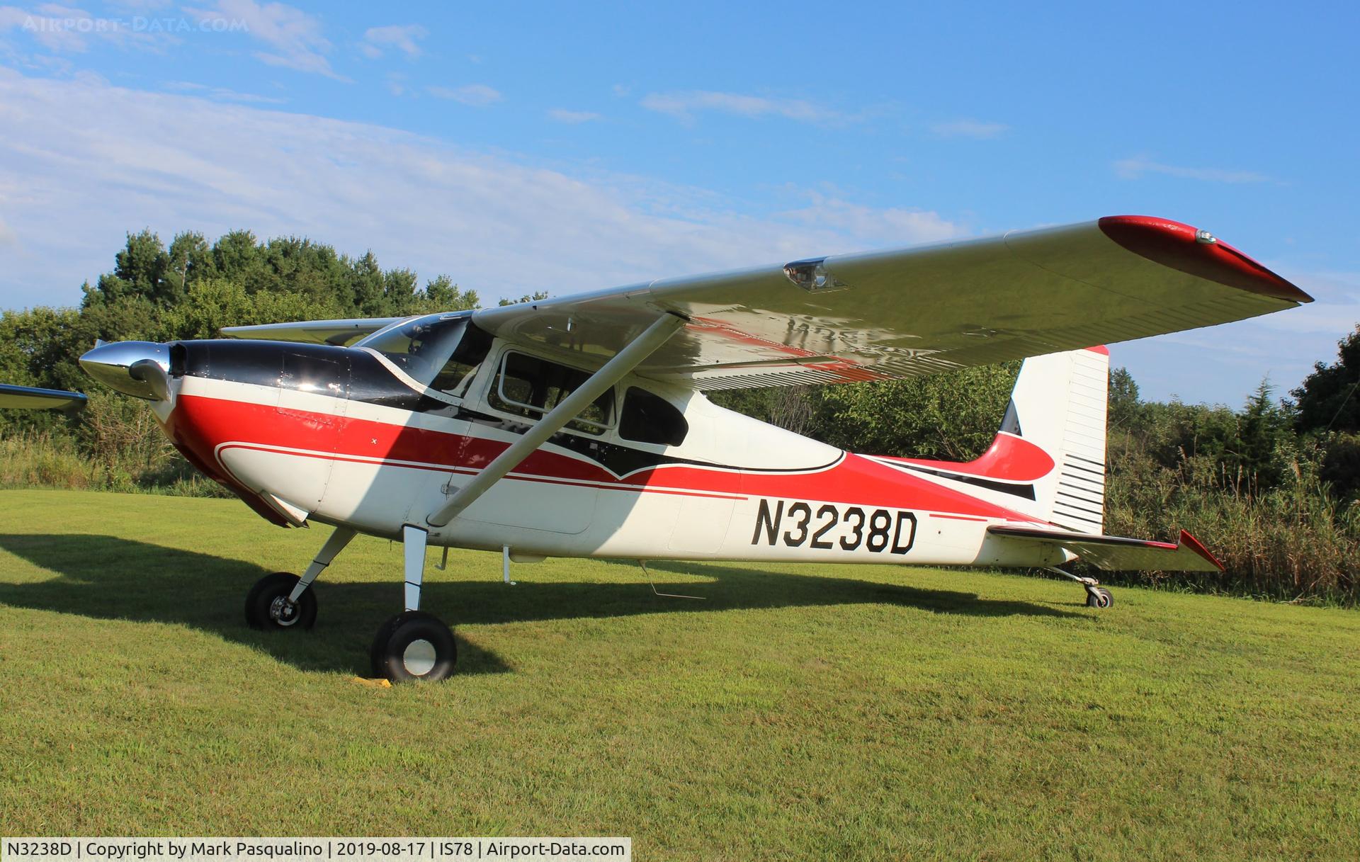 N3238D, 1955 Cessna 180 C/N 32036, Cessna 180