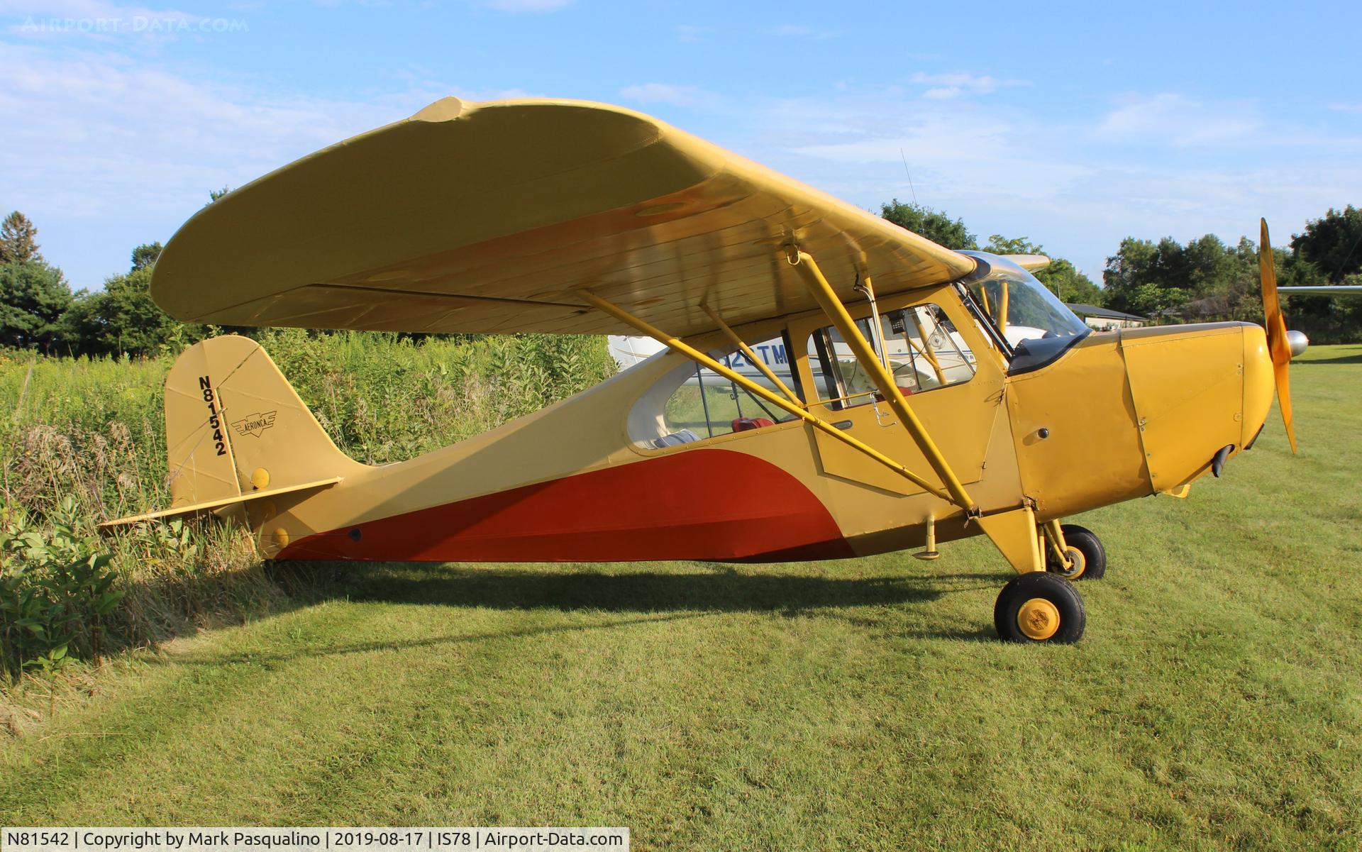 N81542, 1945 Aeronca 7AC Champion C/N 7AC-161, Aeronca 7AC