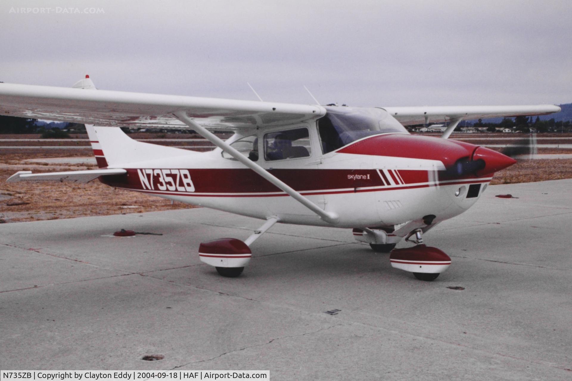 N735ZB, Cessna 182Q Skylane C/N 18265805, half-moon bay airport 2004.