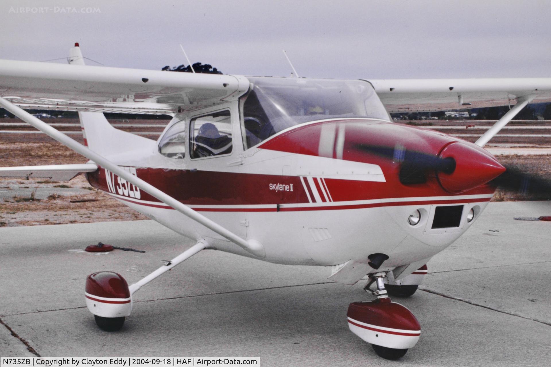 N735ZB, Cessna 182Q Skylane C/N 18265805, Half-moon bay airport 2004