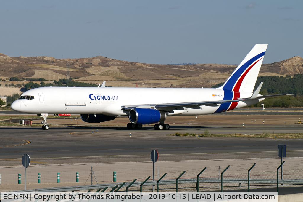 EC-NFN, 1991 Boeing 757-223F C/N 24617, Cygnus Air Boeing 757-200F