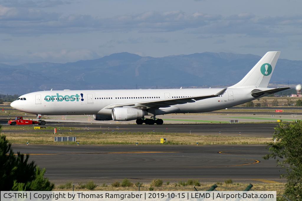 CS-TRH, 2007 Airbus A330-343X C/N 833, Orbest Airbus A330-300