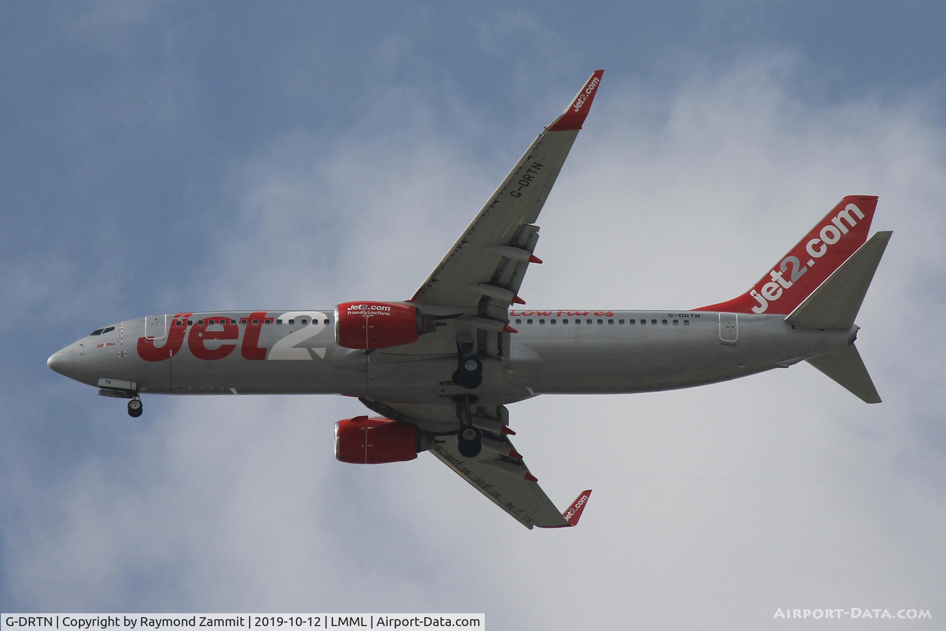 G-DRTN, 2002 Boeing 737-86N C/N 32735, B737-800 G-DRTN Jet2Com