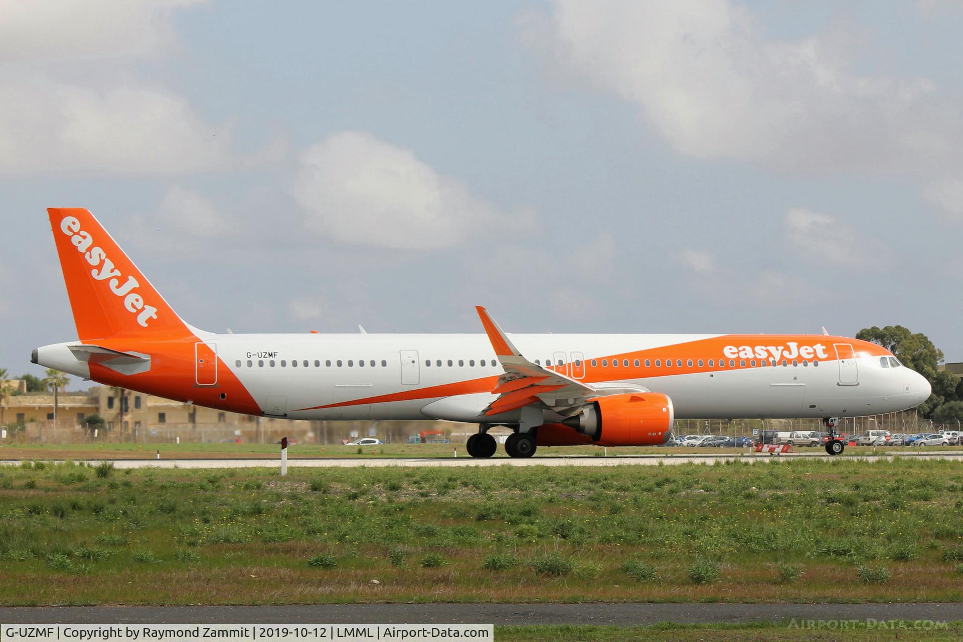 G-UZMF, 2018 Airbus A321-251NX C/N 8508, A321 G-UZMF Easyjet