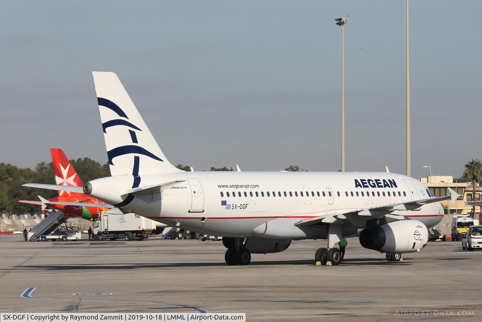 SX-DGF, 2005 Airbus A319-132 C/N 2468, A320 SX-DGF Aegean Airlines