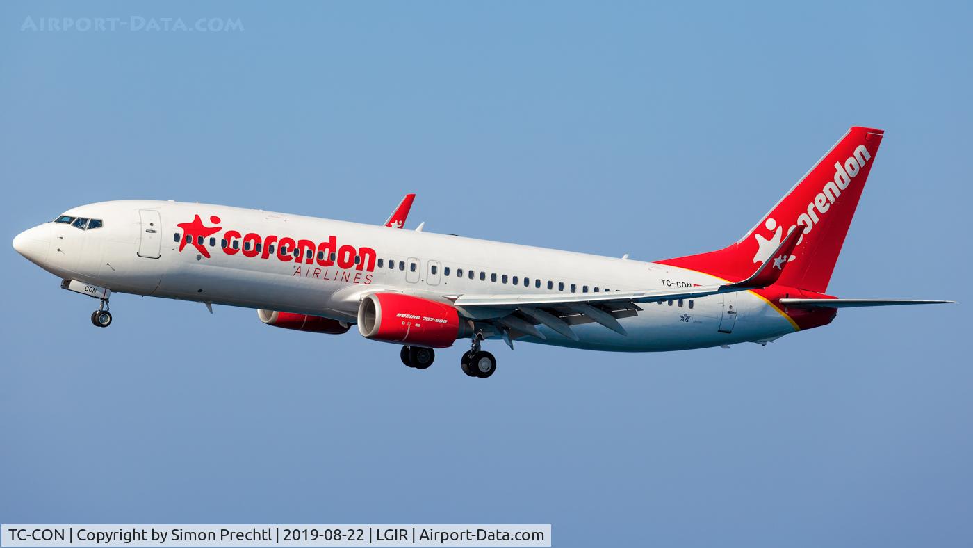 TC-CON, 2011 Boeing 737-81D C/N 39412, TC-CON @ Heraklion N. Kazantzakis Airport
