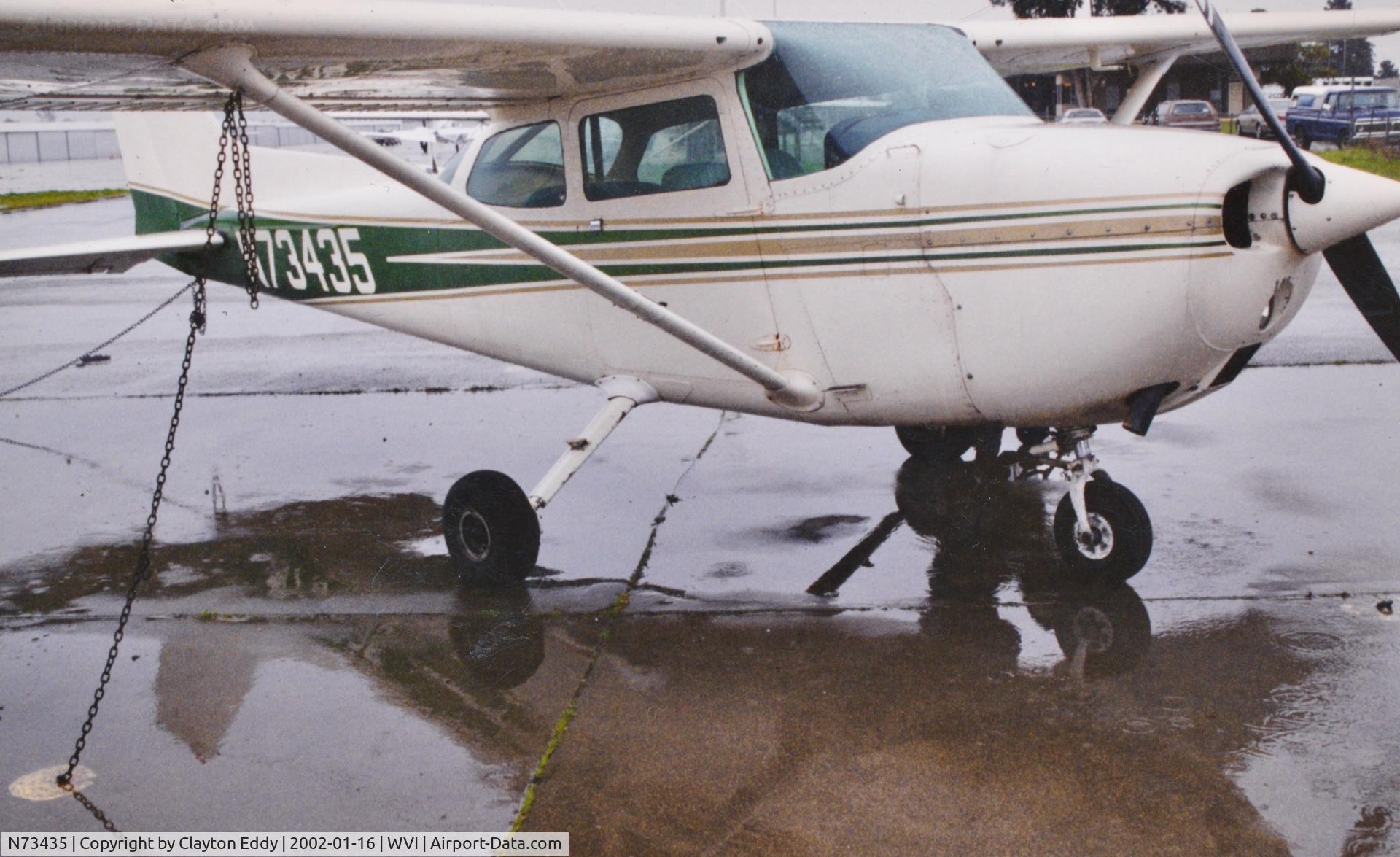 N73435, 1976 Cessna 172M C/N 17267459, Watsonville airport 2002