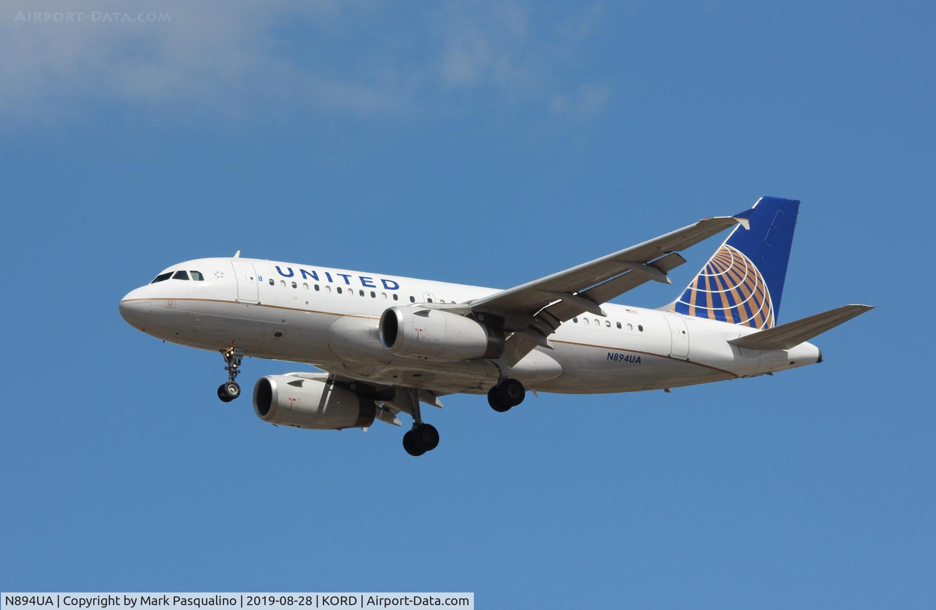 N894UA, 2006 Airbus A319-132 C/N 2969, Airbus A319-132