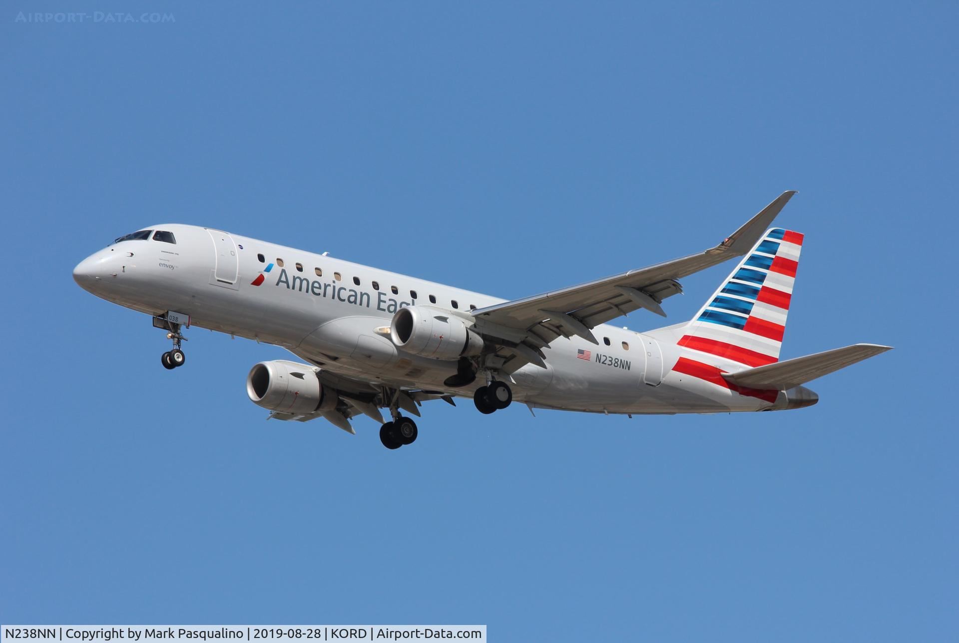 N238NN, 2016 Embraer 175LR (ERJ-170-200LR) C/N 17000584, ERJ-170-200LR