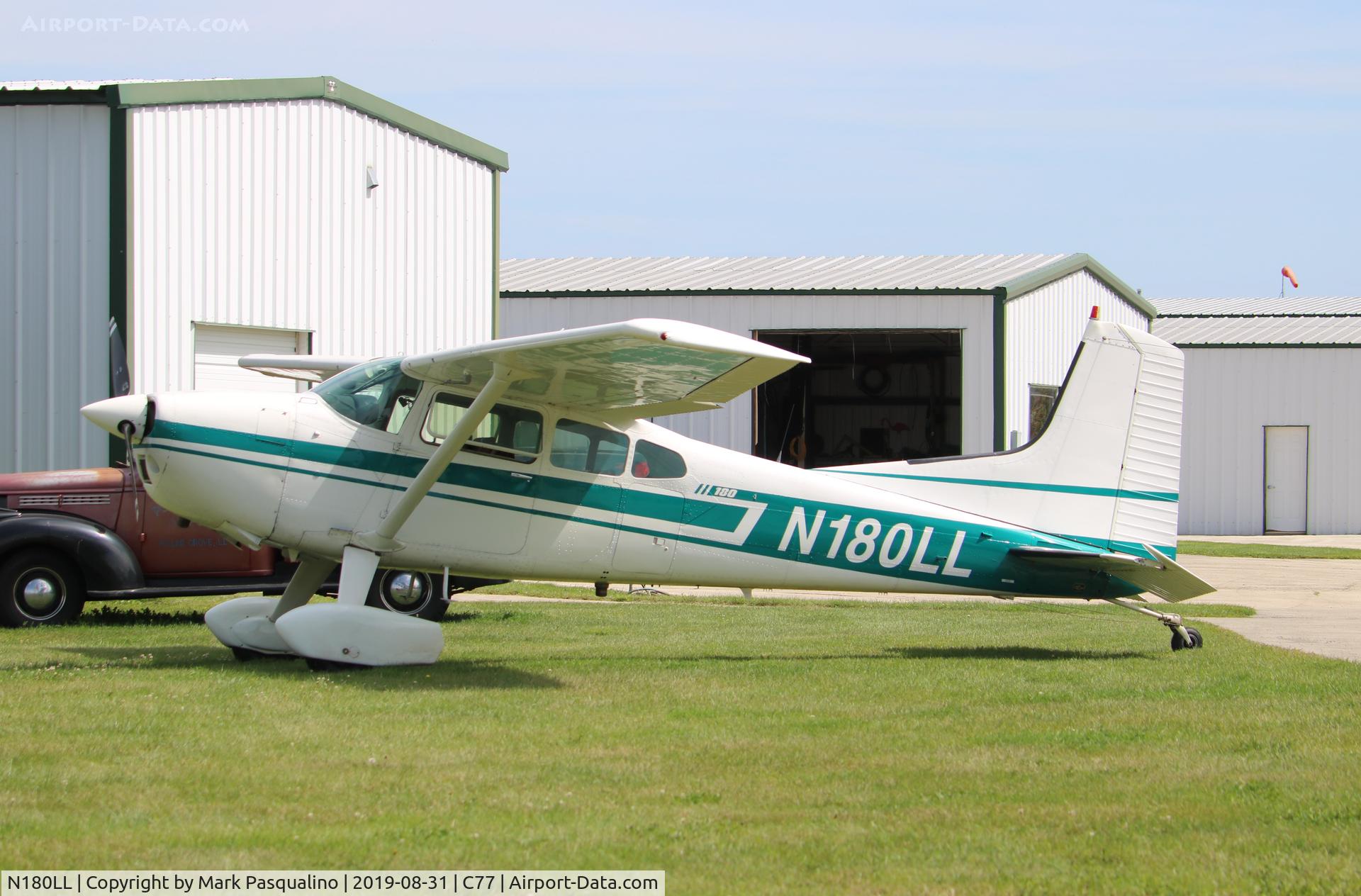 N180LL, 1977 Cessna 180K Skywagon C/N 18052868, Cessna 180K