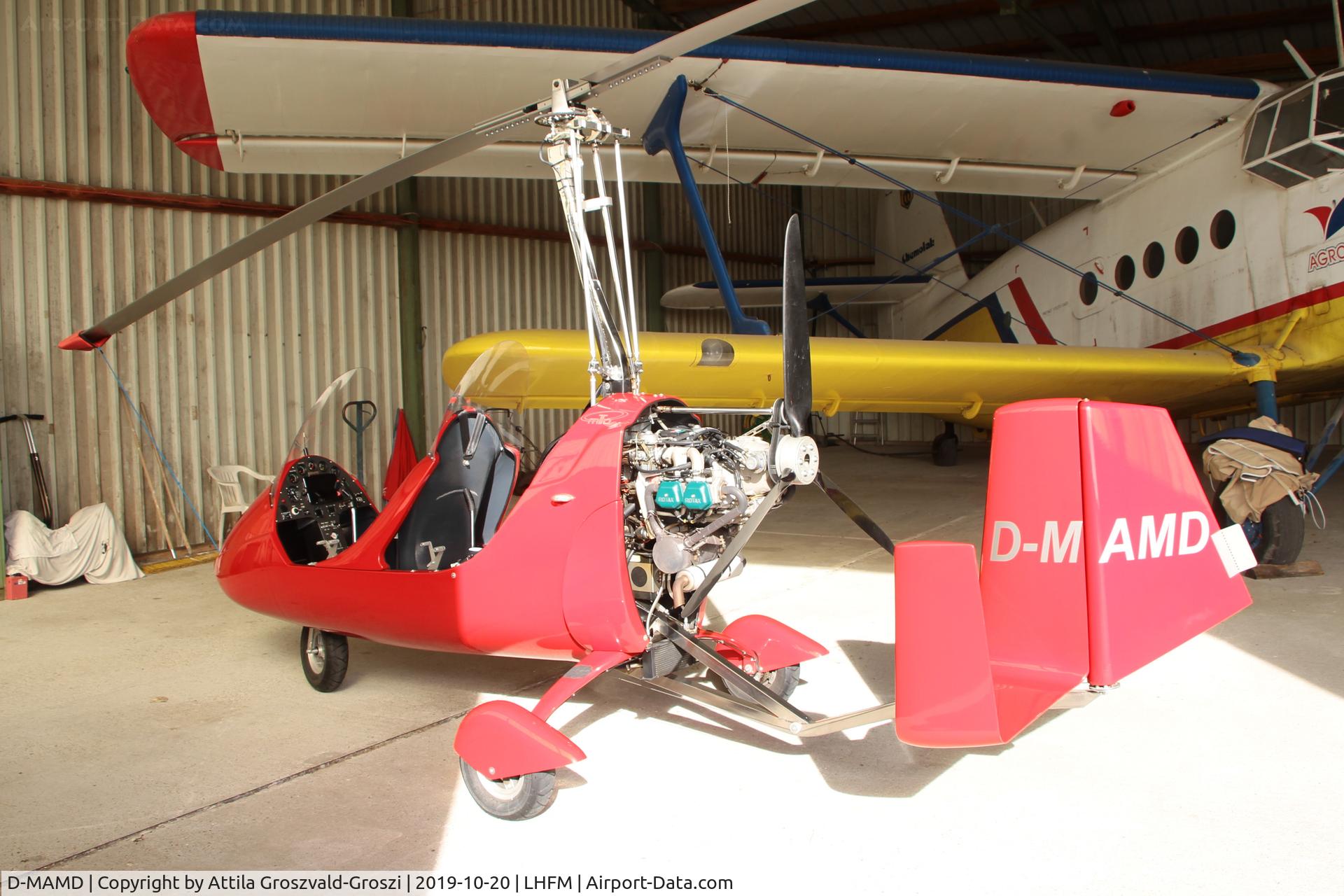 D-MAMD, AutoGyro Europe MTOSport C/N Not found D-MAMD, LHFM - Fertöszentmiklós, Meidl Airport, Hungary