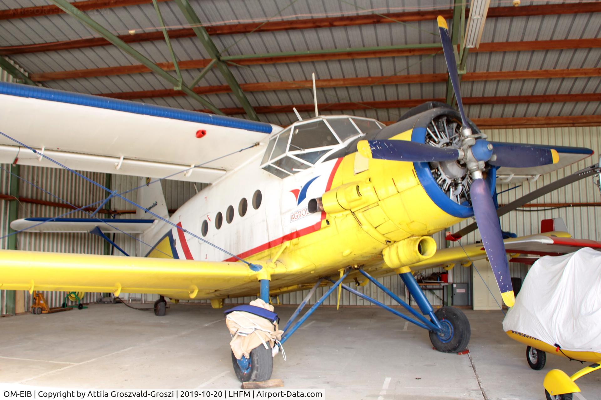 OM-EIB, 1974 PZL-Mielec AN-2PF C/N 1G151-53, LHFM - Fertöszentmiklós, Meidl Airport, Hungary