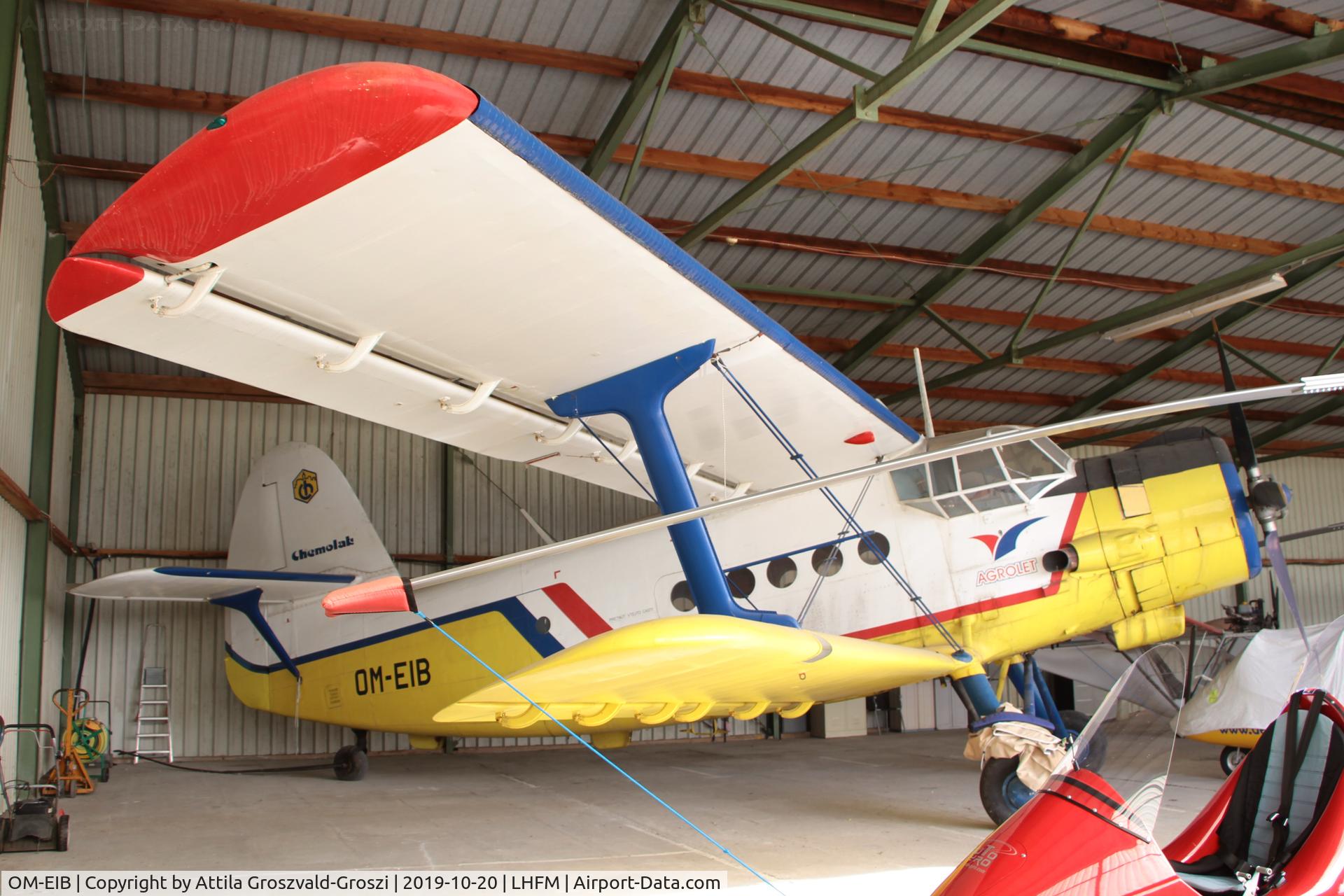 OM-EIB, 1974 PZL-Mielec AN-2PF C/N 1G151-53, LHFM - Fertöszentmiklós, Meidl Airport, Hungary