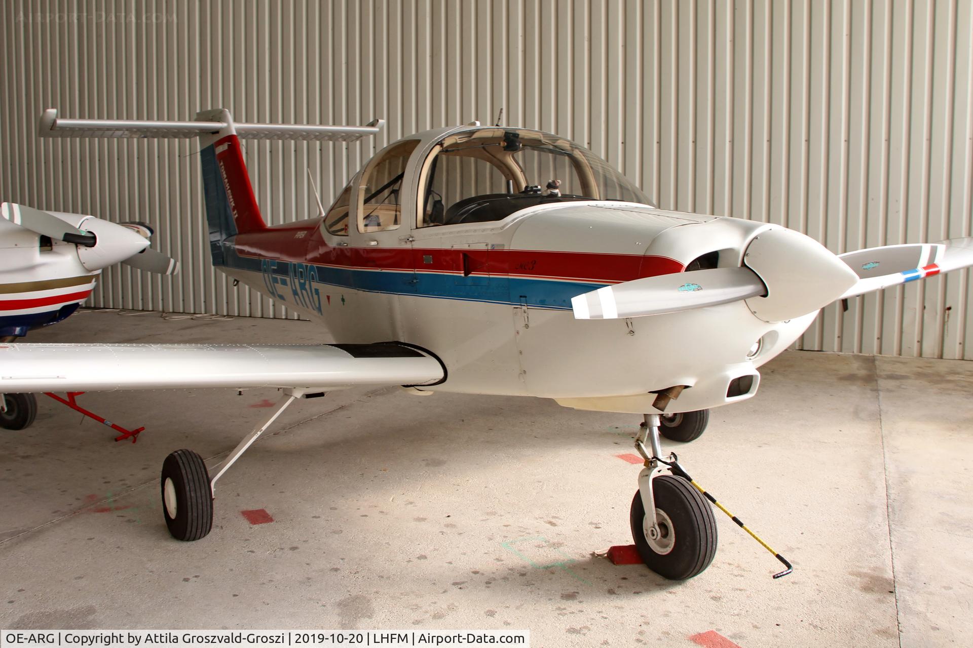 OE-ARG, Piper PA-38-112 Tomahawk Tomahawk C/N 38-81A0102, LHFM - Fertöszentmiklós, Meidl Airport, Hungary