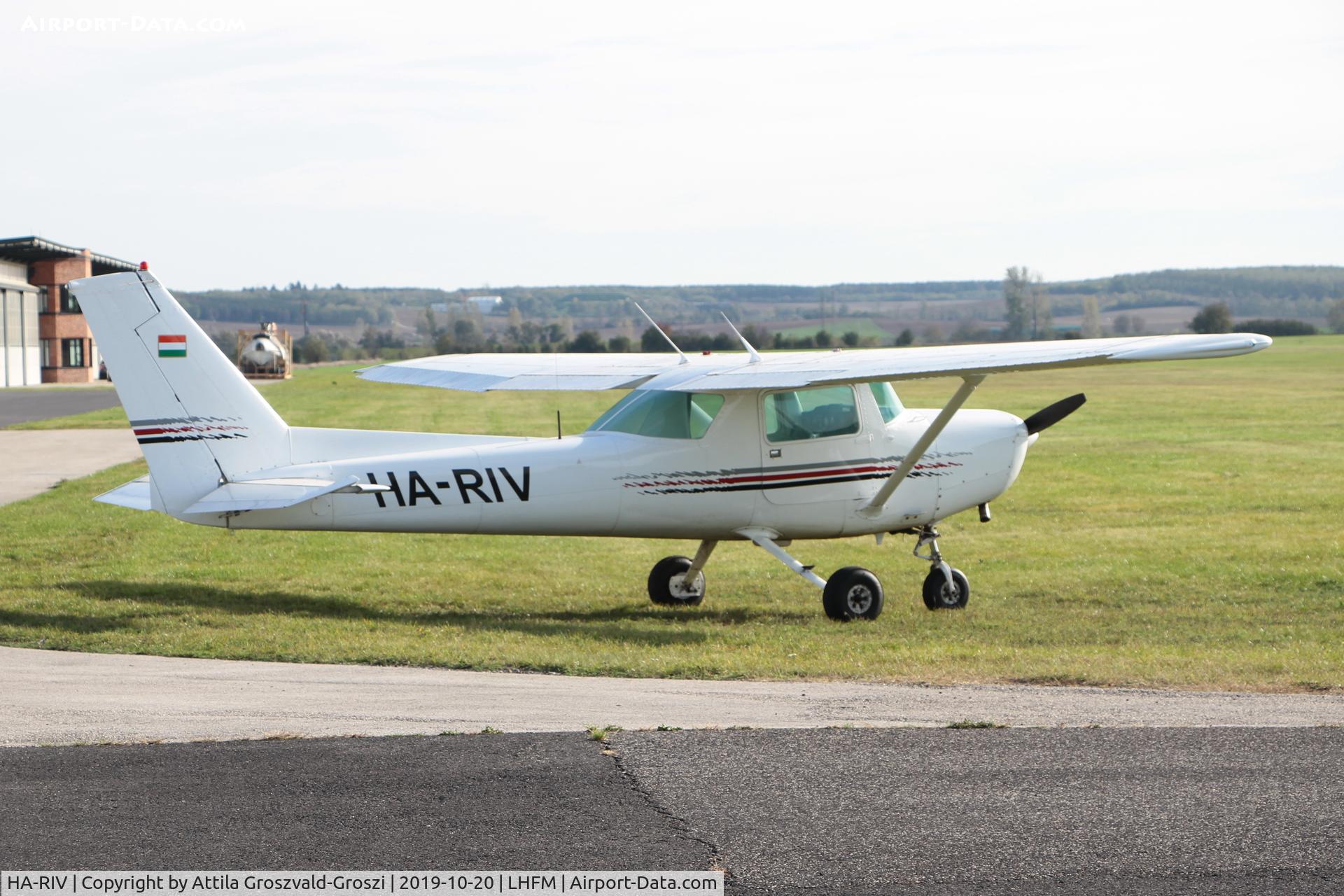 HA-RIV, Cessna 152 C/N 15280199, LHFM - Fertöszentmiklós, Meidl Airport, Hungary