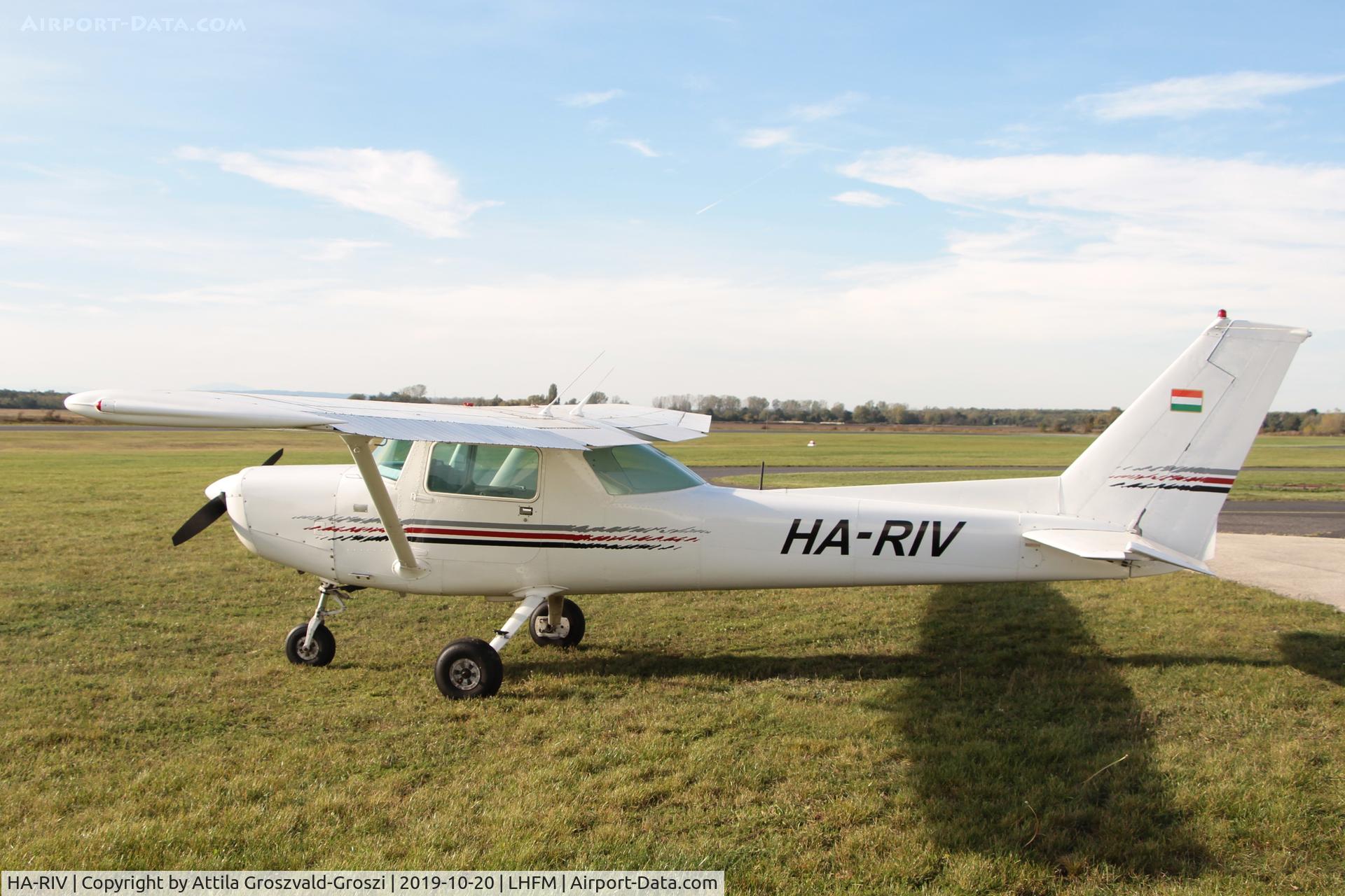 HA-RIV, Cessna 152 C/N 15280199, LHFM - Fertöszentmiklós, Meidl Airport, Hungary