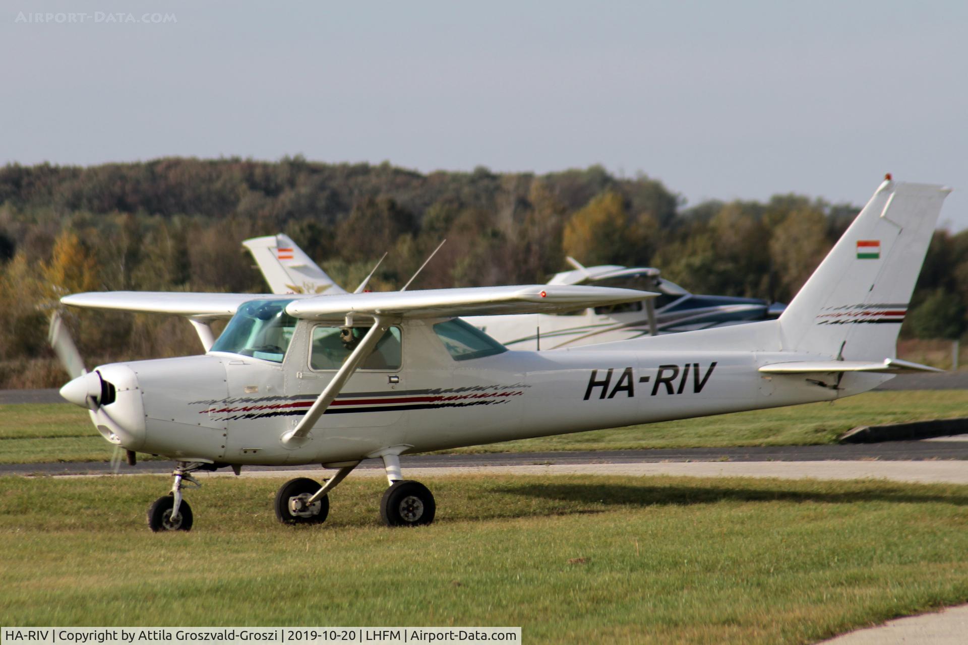 HA-RIV, Cessna 152 C/N 15280199, LHFM - Fertöszentmiklós, Meidl Airport, Hungary