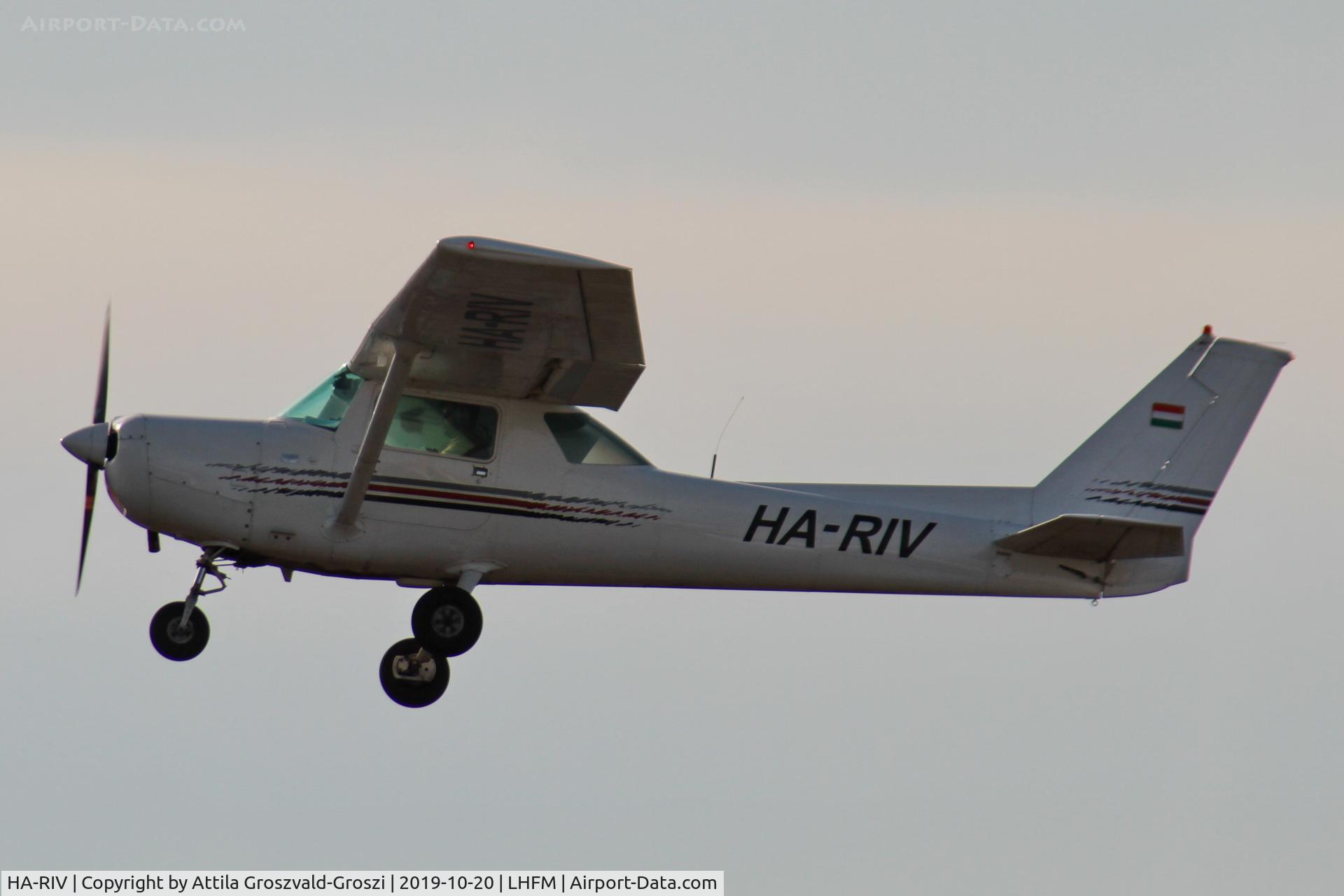 HA-RIV, Cessna 152 C/N 15280199, LHFM - Fertöszentmiklós, Meidl Airport, Hungary