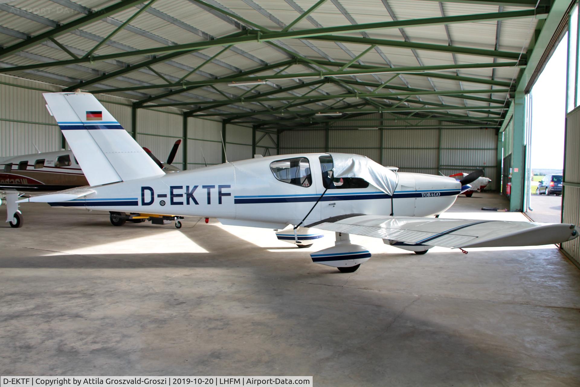 D-EKTF, 1983 Socata TB-10 Tobago C/N 375, LHFM - Fertöszentmiklós, Meidl Airport, Hungary