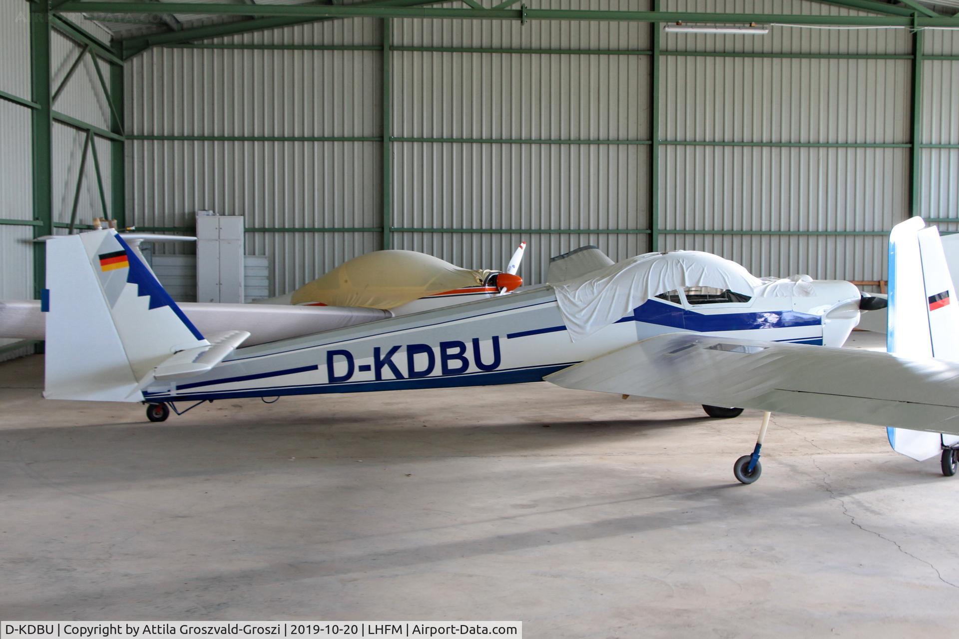 D-KDBU, 1979 Scheibe SF-25C Falke C/N 44279, LHFM - Fertöszentmiklós, Meidl Airport, Hungary
