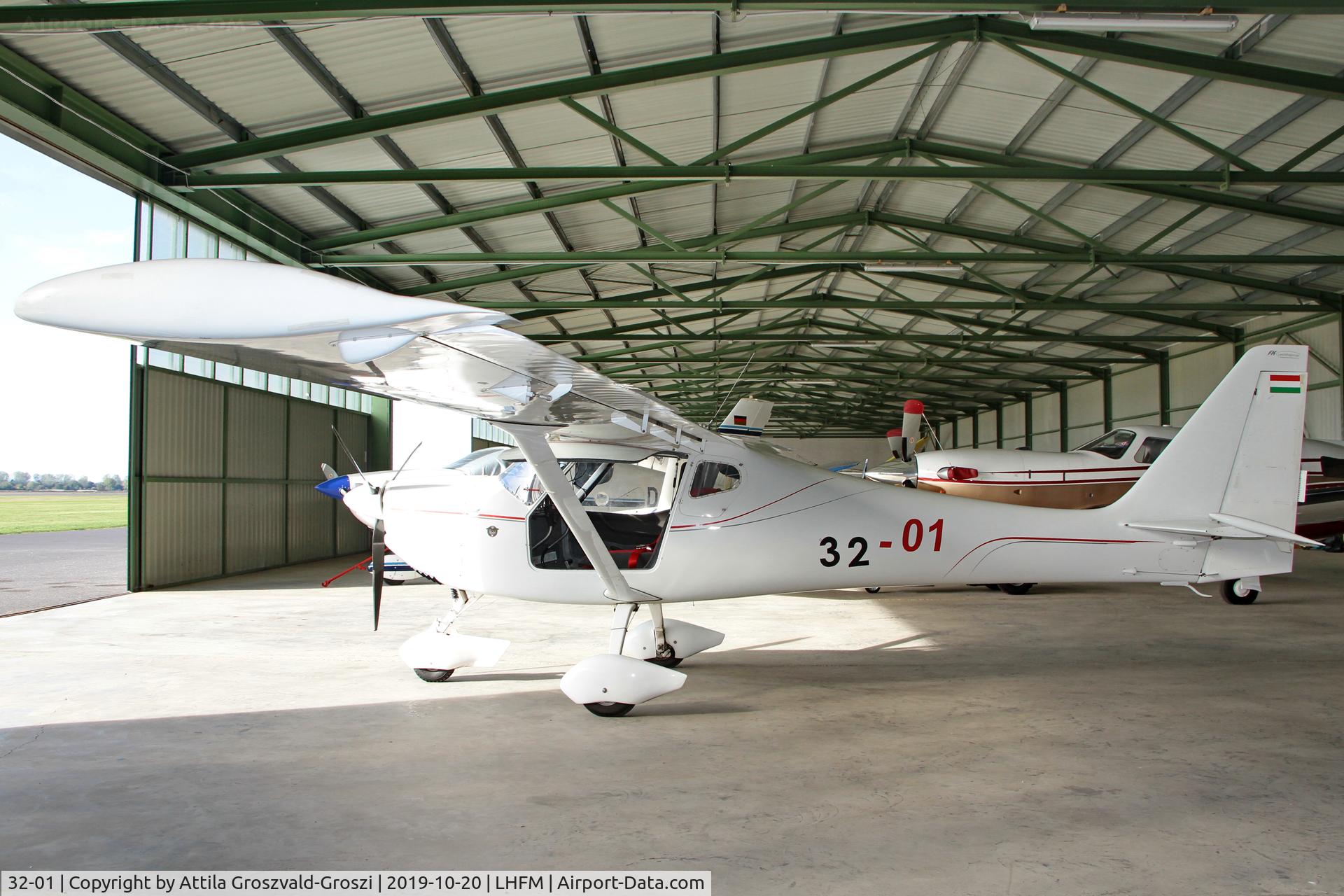 32-01, 2001 B & F Technik FK-9 Mark 3 C/N 171, LHFM - Fertöszentmiklós, Meidl Airport, Hungary