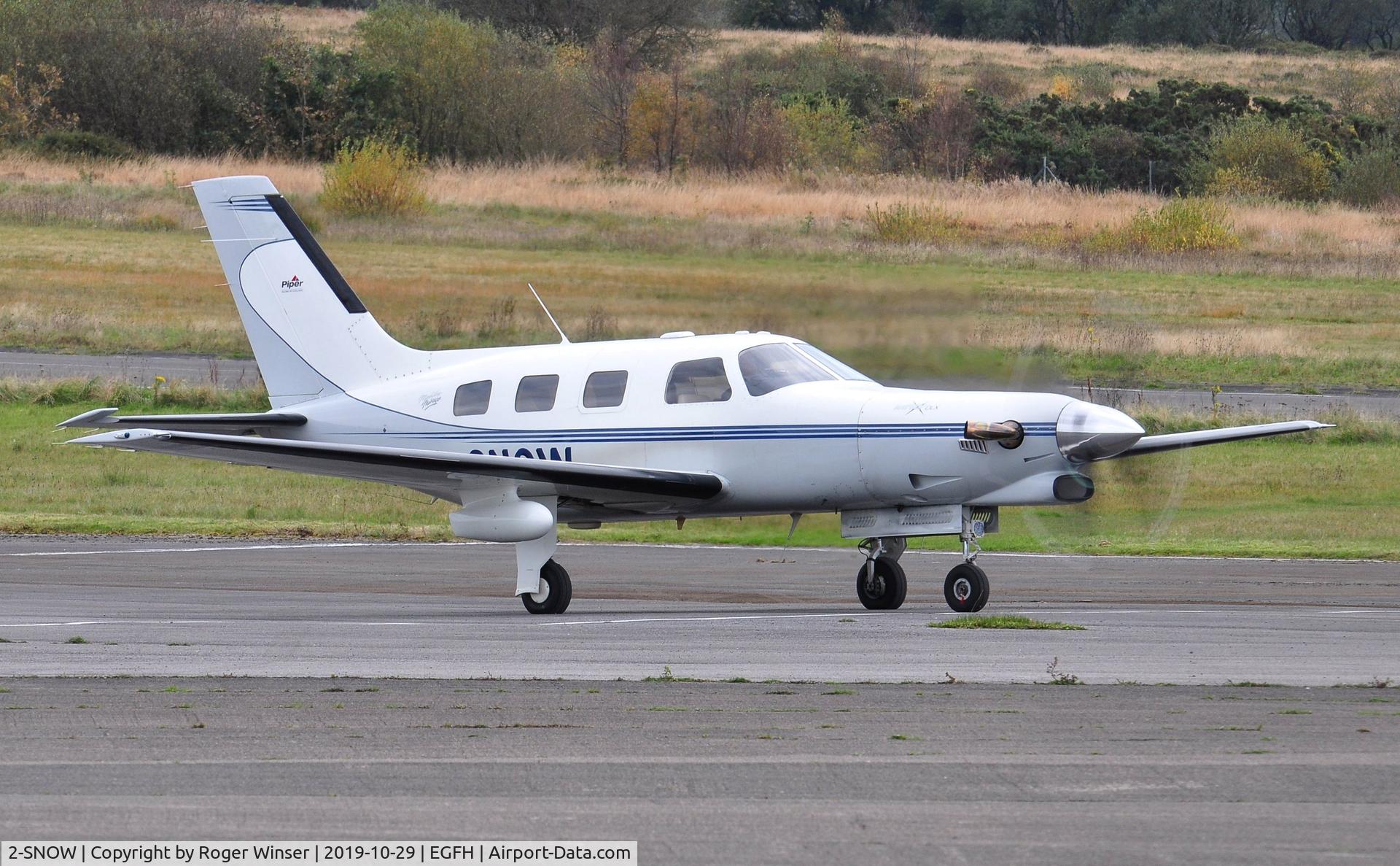 2-SNOW, 1998 Piper PA-46-350P Jetprop DLX Malibu Mirage C/N 46-36180, Visiting Malibu Mirage.