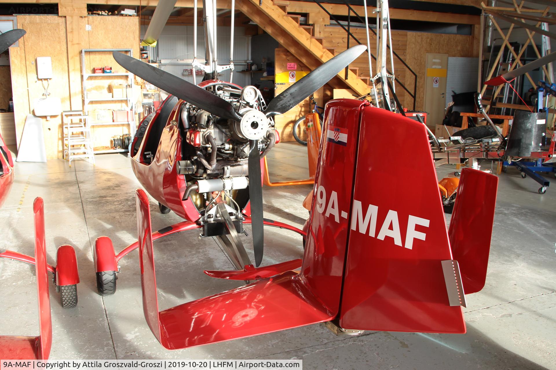 9A-MAF, AutoGyro Europe MTO3 C/N 07G50, LHFM - Fertöszentmiklós, Meidl Airport, Hungary