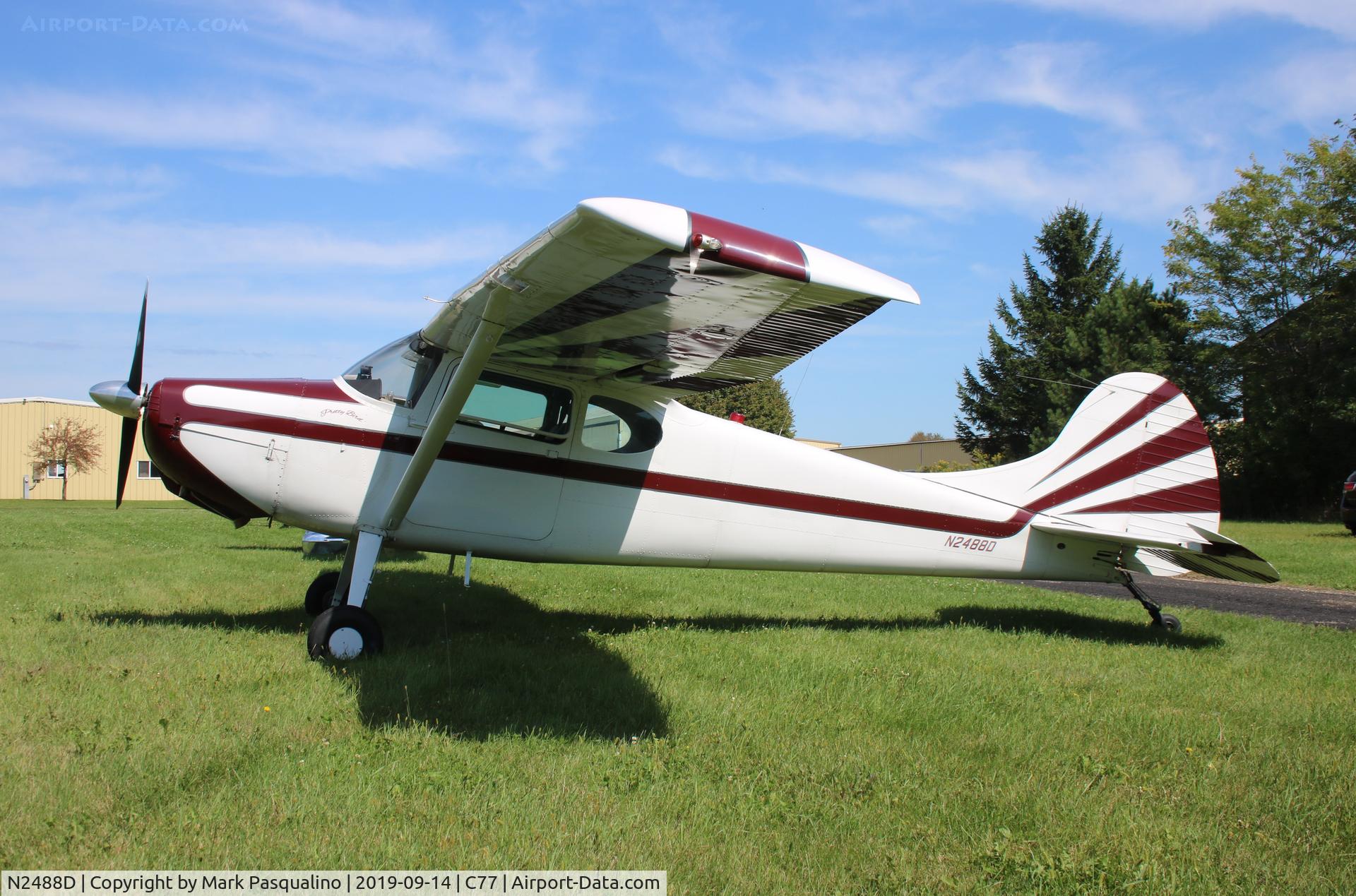 N2488D, 1952 Cessna 170B C/N 20640, Cessna 170B