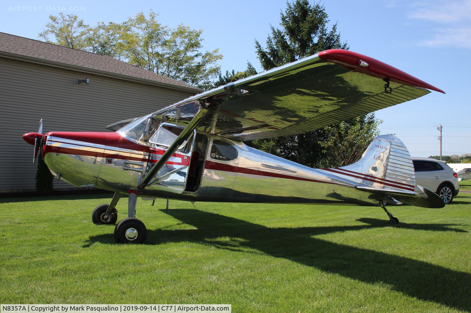 N8357A, 1952 Cessna 170B C/N 25209, Cessna 170B