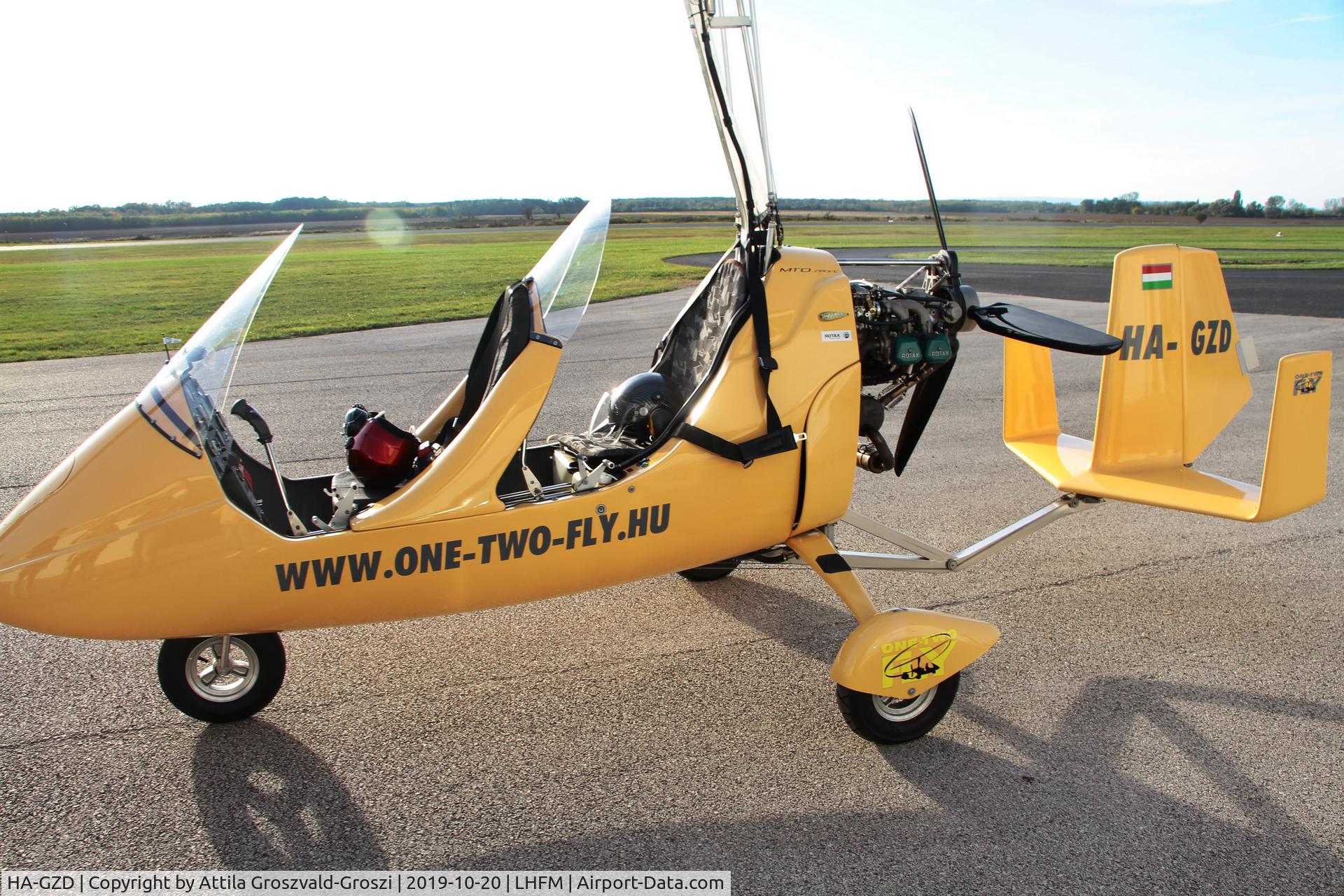 HA-GZD, 2014 AutoGyro MTOsport C/N M01159, LHFM - Fertöszentmiklós, Meidl Airport, Hungary