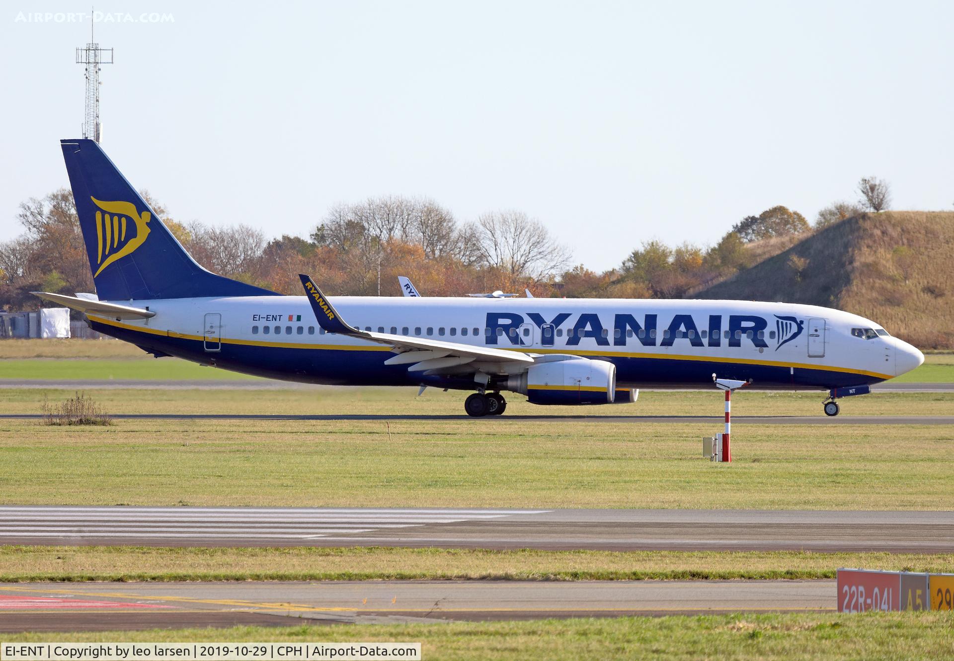 EI-ENT, 2010 Boeing 737-8AS C/N 35040, Copenhagen 29.10.2019