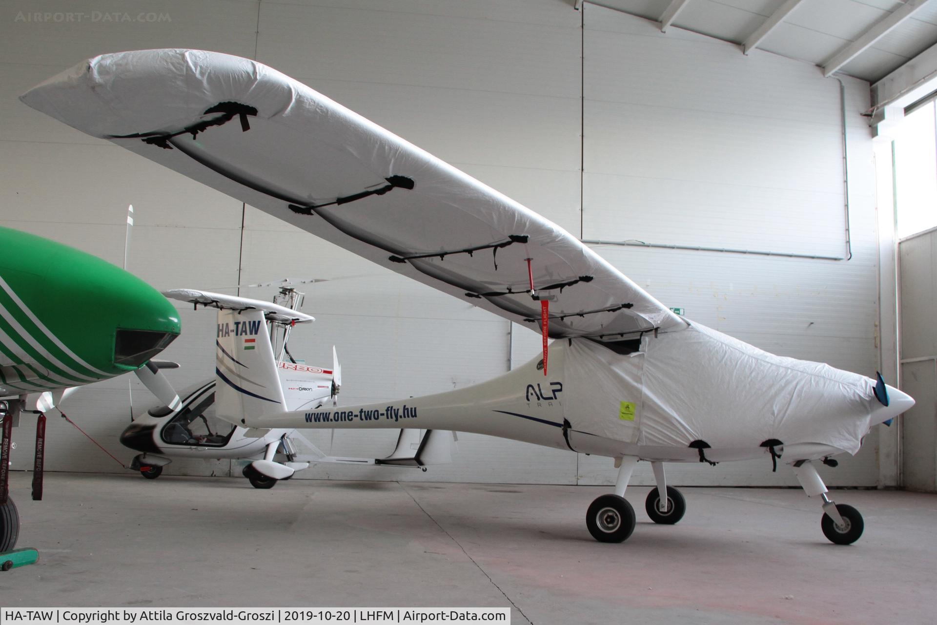HA-TAW, 2015 Pipistrel Alpha Trainer C/N 697 AT 912, LHFM - Fertöszentmiklós, Meidl Airport, Hungary