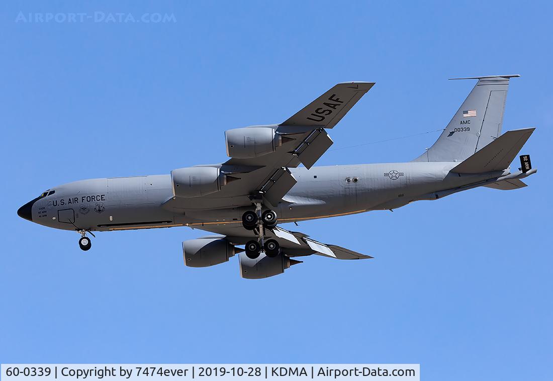 60-0339, 1960 Boeing KC-135R Stratotanker C/N 18114, Reach 1108