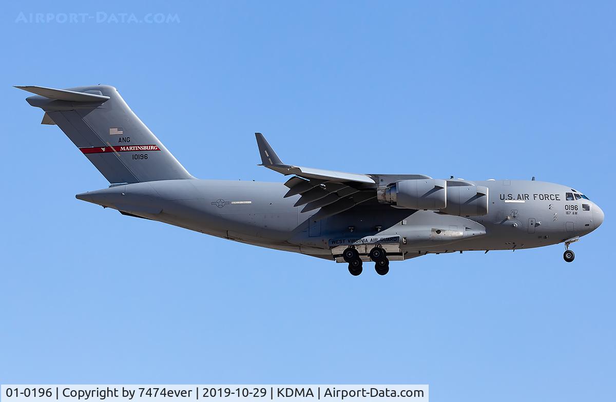 01-0196, 2001 Boeing C-17A Globemaster III C/N 50104/P-96, RCH107