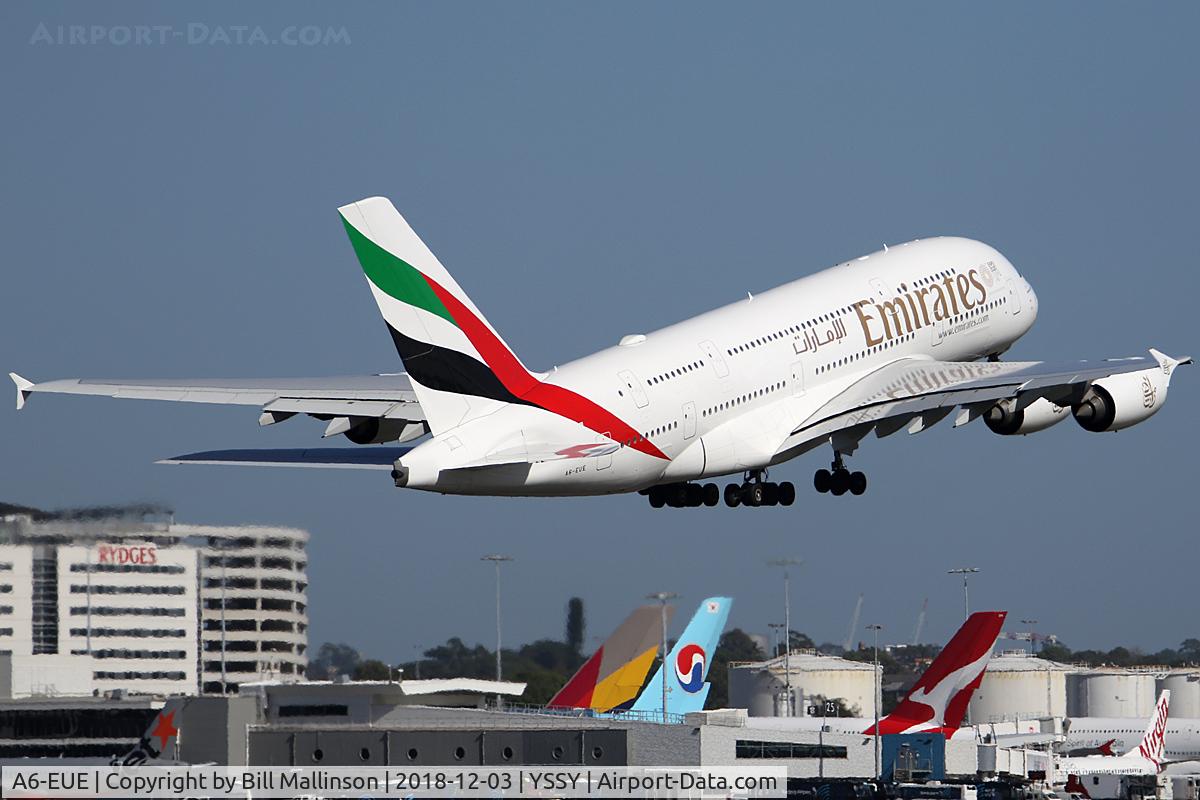 A6-EUE, 2016 Airbus A380-861 C/N 217, EK 412 to CHC