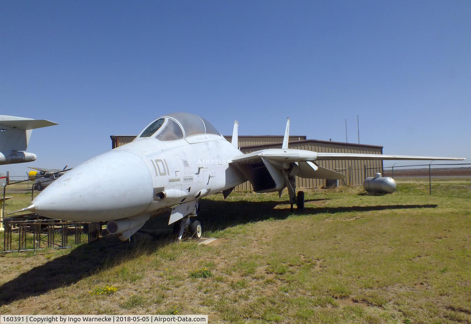 160391, Grumman F-14A Tomcat C/N 247, Grumman F-14A Tomcat at the Texas Air Museum Caprock Chapter, Slaton TX