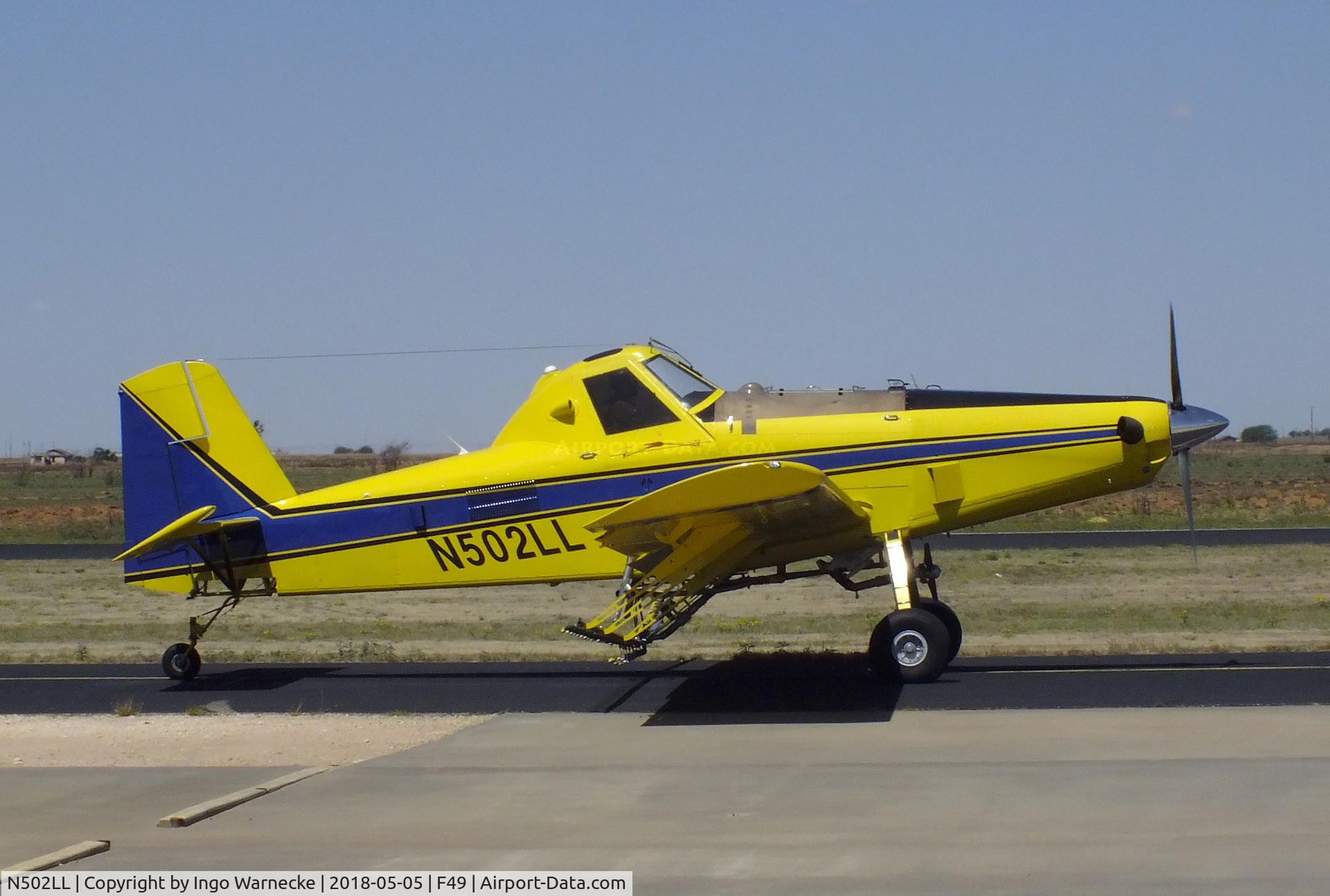 N502LL, 2013 Air Tractor AT-502B C/N 502B-2911, Air Tractor AT-502B at Slaton Municipal Airport, Slaton TX