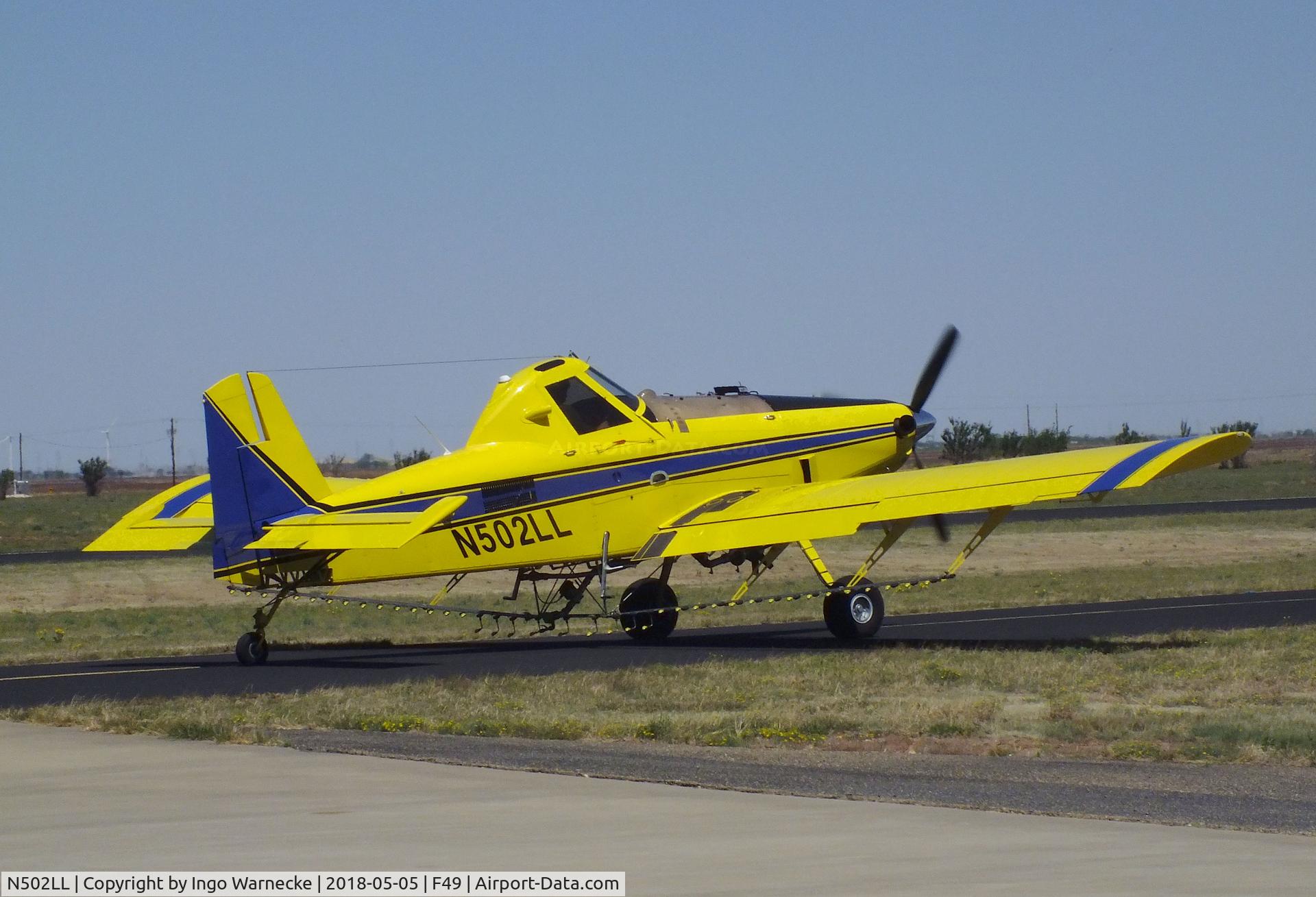 N502LL, 2013 Air Tractor AT-502B C/N 502B-2911, Air Tractor AT-502B at Slaton Municipal Airport, Slaton TX