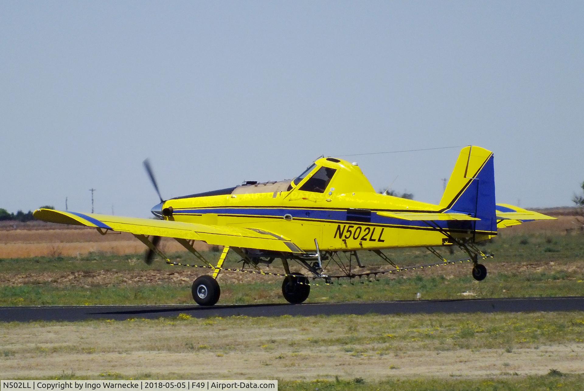 N502LL, 2013 Air Tractor AT-502B C/N 502B-2911, Air Tractor AT-502B at Slaton Municipal Airport, Slaton TX