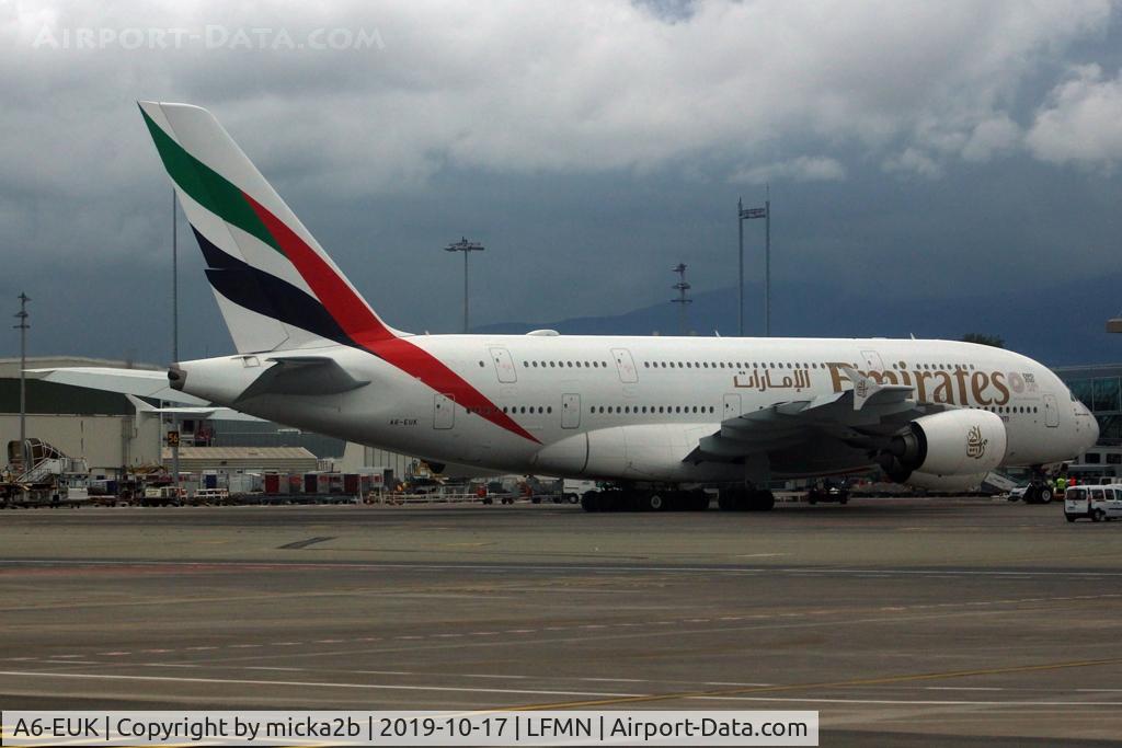 A6-EUK, 2016 Airbus A380-861 C/N 223, Parked