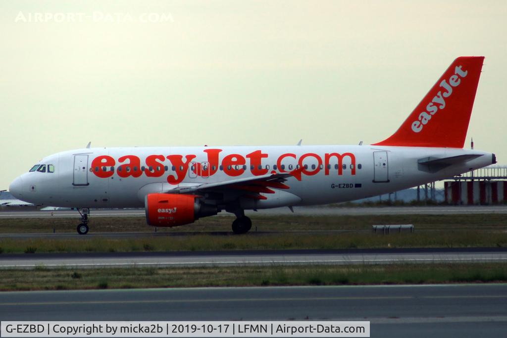 G-EZBD, 2006 Airbus A319-111 C/N 2873, Taxiing