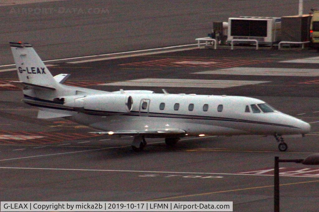G-LEAX, 2007 Cessna 560XL Citation XLS C/N 560-5712, Parked